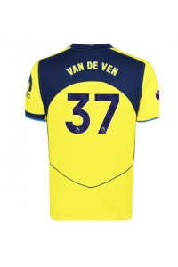 Tottenham Hotspur Micky van de Ven #37 Jalkapallovaatteet Kolmaspaita 2025-26 Lyhythihainen